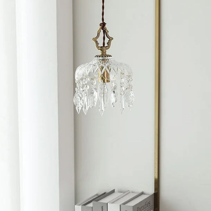 Zrux Teardrop Prisms Bowl Pendant Light | Celestre