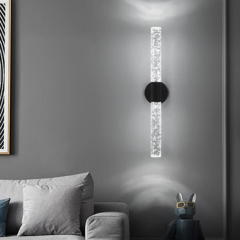 Aero Bubble Crystal Wand Wall Light | Celestre