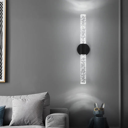 Aero Bubble Crystal Wand Wall Light | Celestre