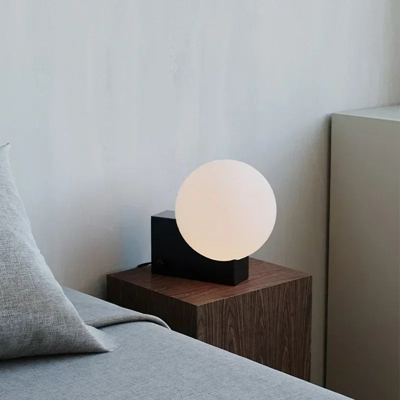 Zuno Globe Block Table Lamp | Celestre