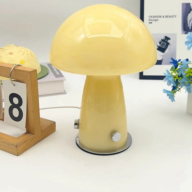 Mina Glass Mushroom Table Lamp | Celestre