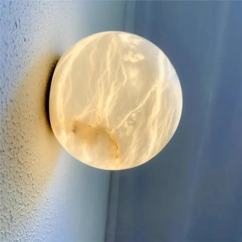 Virsa Alabaster Moon Wall light | Celestre