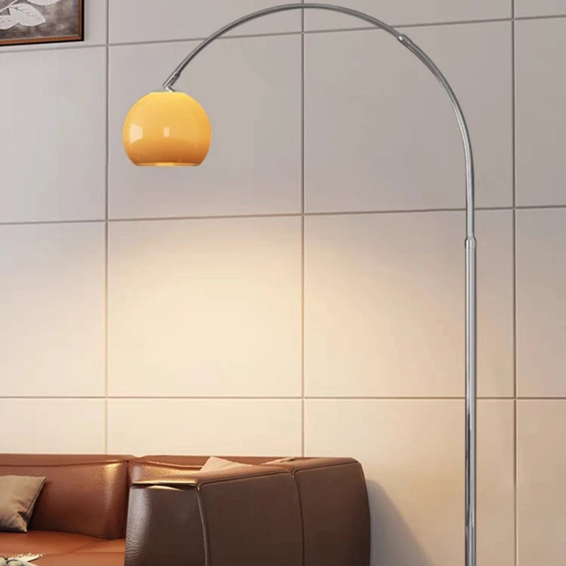 Cari Nordic Minimalist Floor Lamp Orange | Celestre