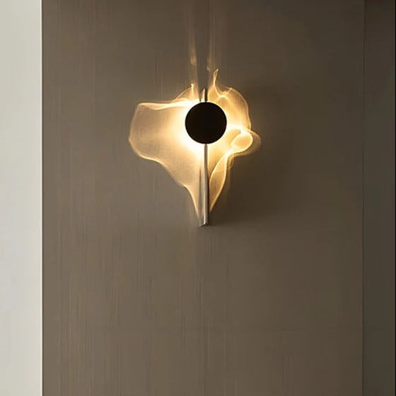 Creno Ripple Backlit Wall Light | Celestre