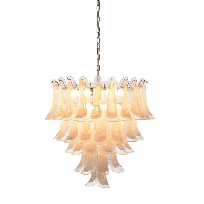 Ziva Glass Petal Chandelier | Celestre