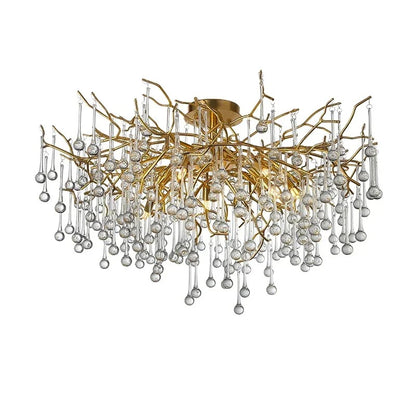 Leno Crystal Branch Chandelier | Celestre