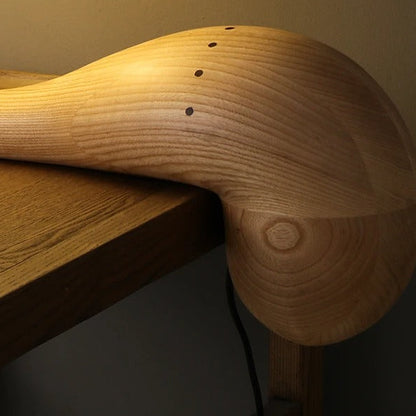 Bena Arch Base Wood Table Lamp | Celestre