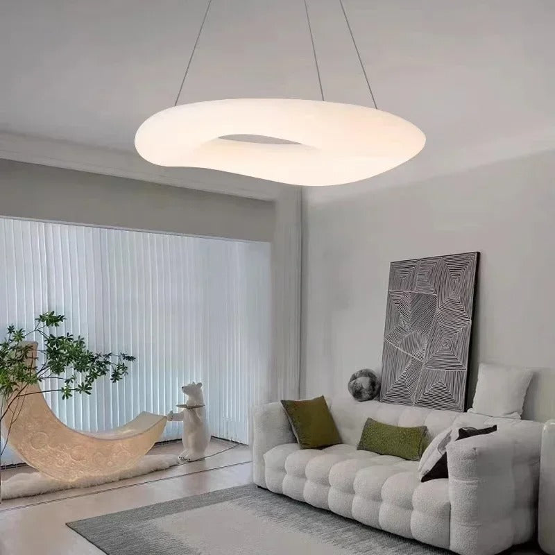 Sola Wavy Donut Chandelier | Celestre