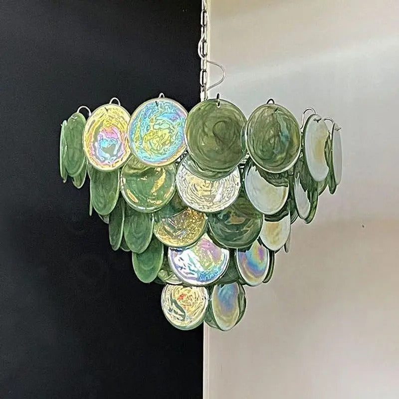 Gixo Murano Disc Chandelier | Celestre