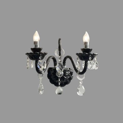 Orya Candelabra Crystal Wall Light | Celestre