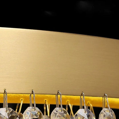 Exy Linear Crystal Chandelier | Celestre