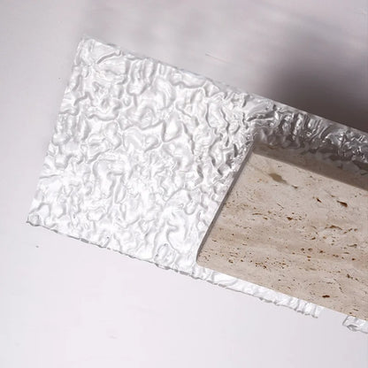 Liwa Travertine Bidirectional Wall Light | Celestre