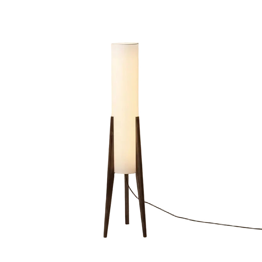Javo Wood Tripod Floor Lamp | Celestre