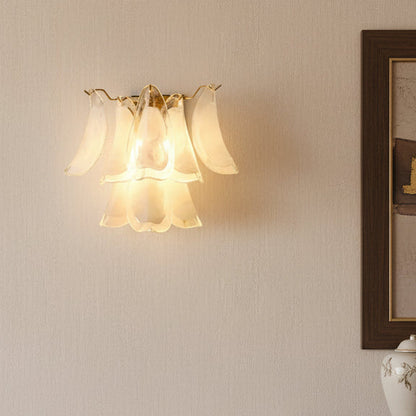 Xilo Stained Glass Flower Wall Light | Celestre