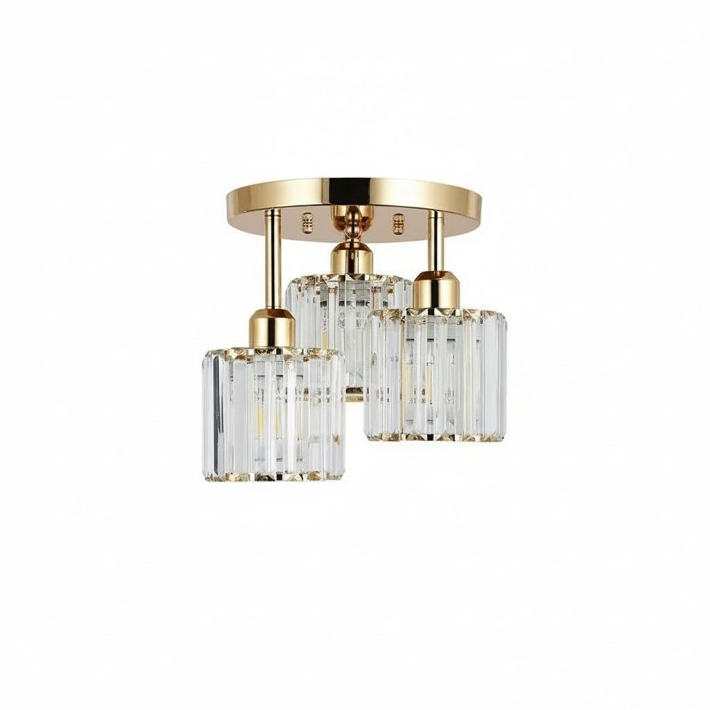 Solin Fluted Drum Ceiling Light | Celestre