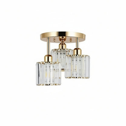 Solin Fluted Drum Ceiling Light | Celestre