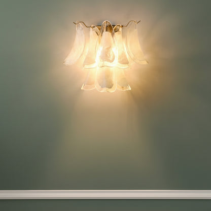 Xilo Stained Glass Flower Wall Light | Celestre