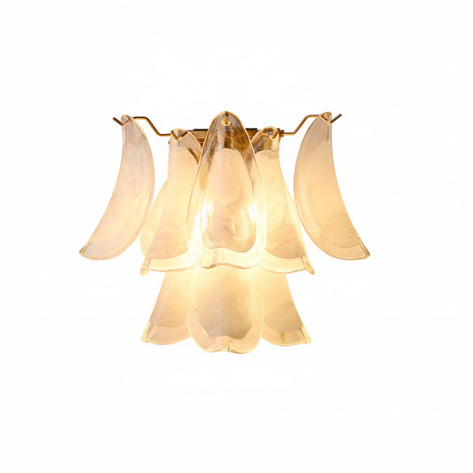 Xilo Stained Glass Flower Wall Light | Celestre