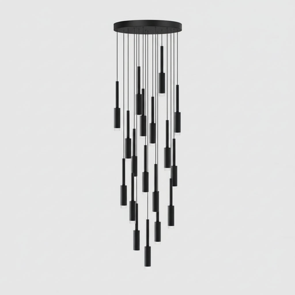 Jiza Cylindrical Spotlight Chandelier | Celestre