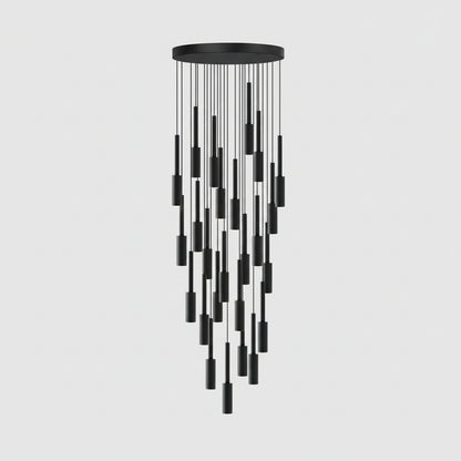 Jiza Cylindrical Spotlight Chandelier 30 Heads | Celestre