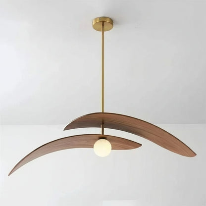 Vory Curved Wing Pendant Light L 70 cm | Celestre