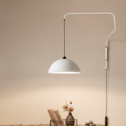 Piro Pivot Swing Arm Wall Light White | Celestre