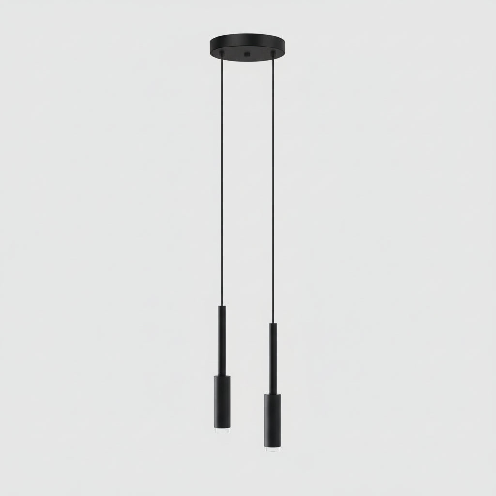 Jiza Cylindrical Spotlight Chandelier 2 Heads | Celestre