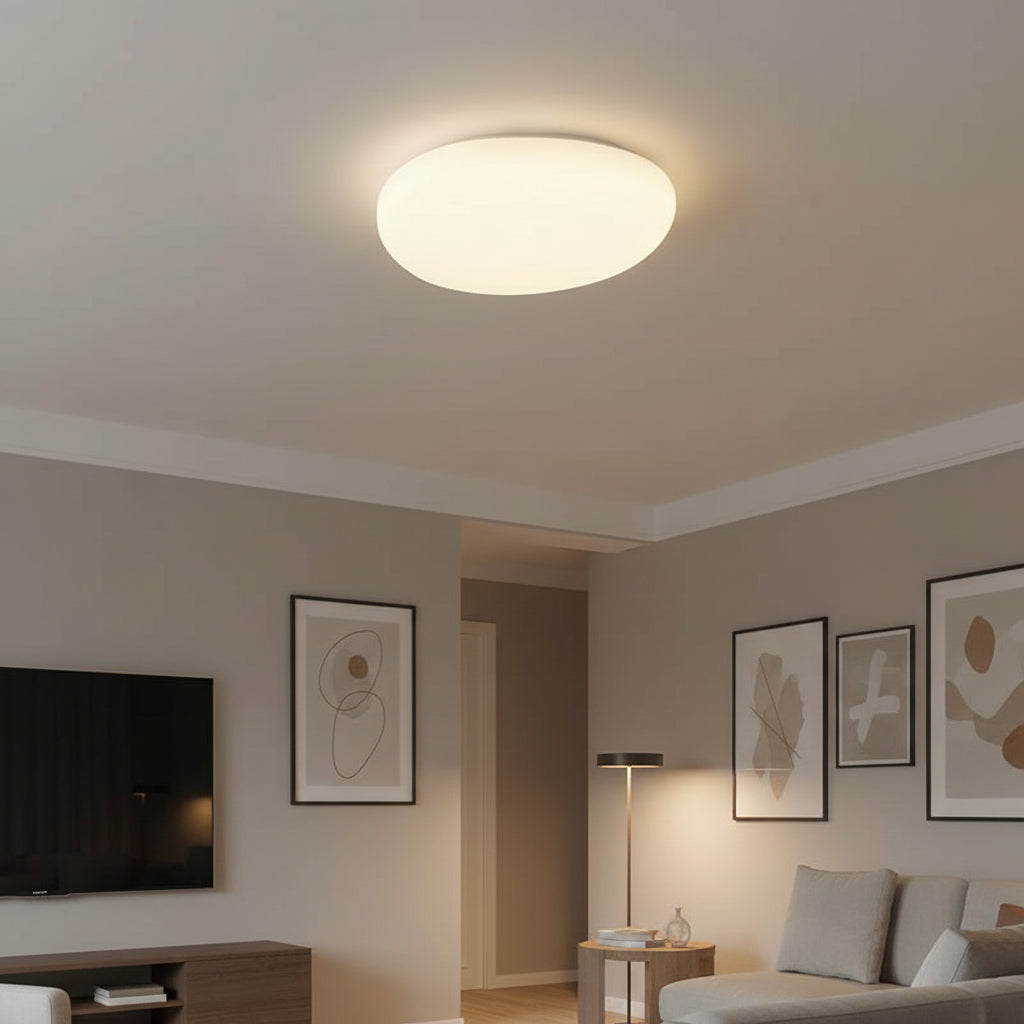 Zelvi Nordic Pebble Ceiling Light L40x29cm | Celestre