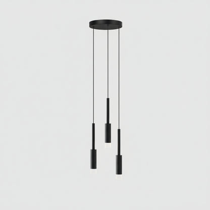 Jiza Cylindrical Spotlight Chandelier 3 Heads | Celestre
