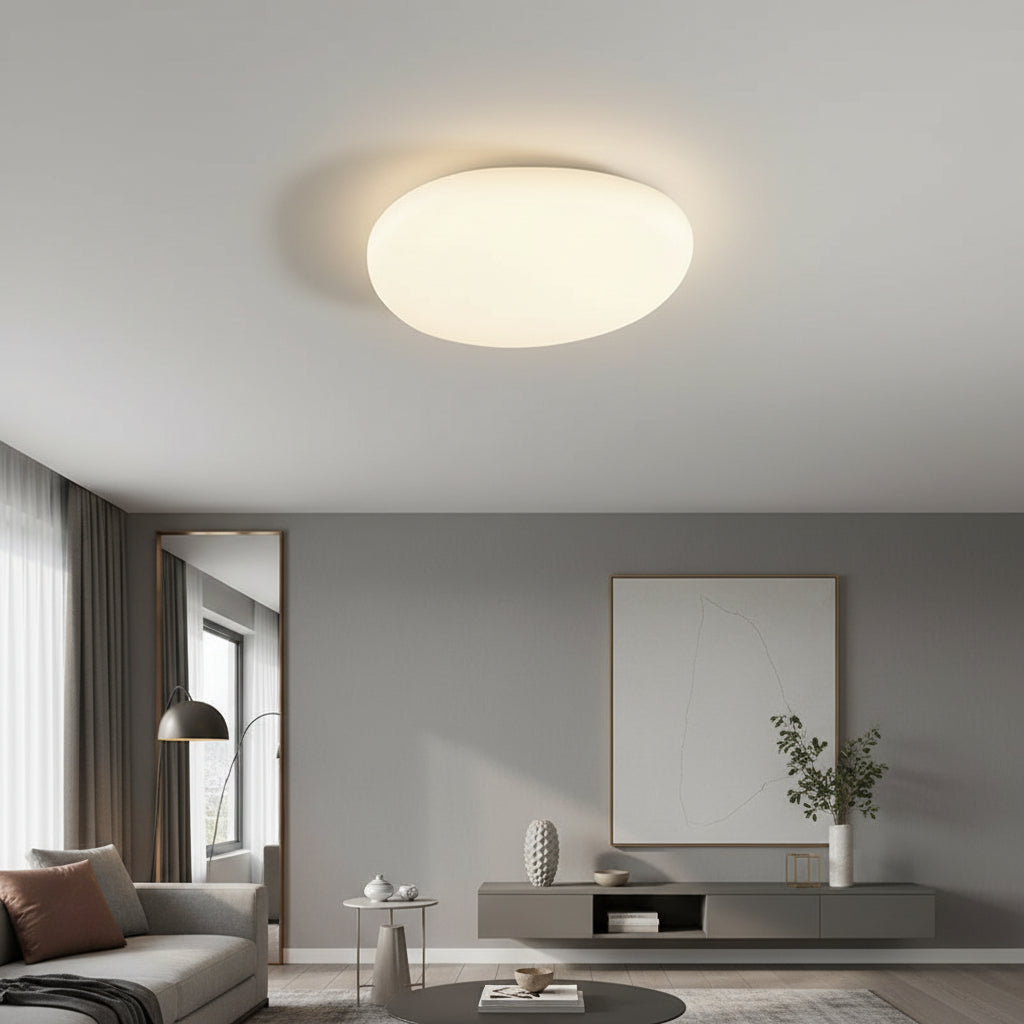 Zelvi Nordic Pebble Ceiling Light L61x46cm | Celestre
