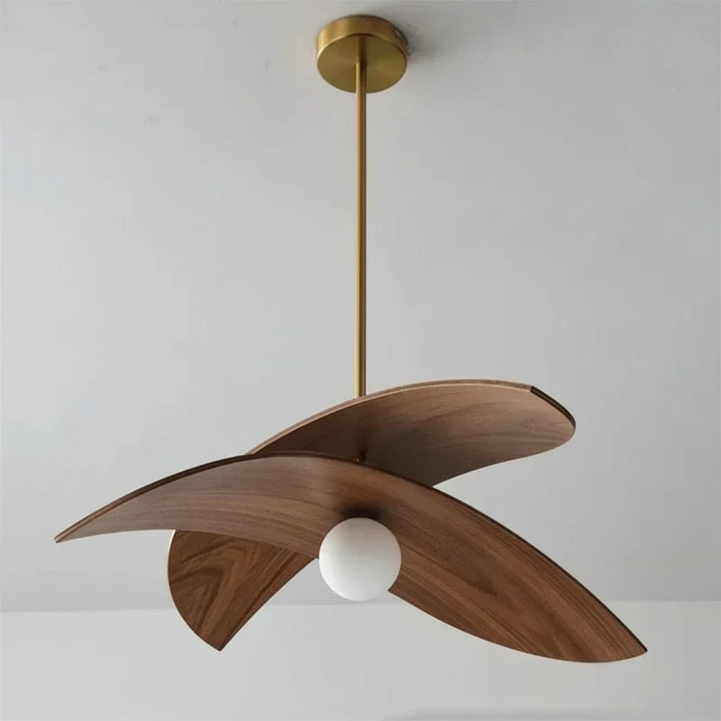 Vory Curved Wing Pendant Light D 60 cm | Celestre