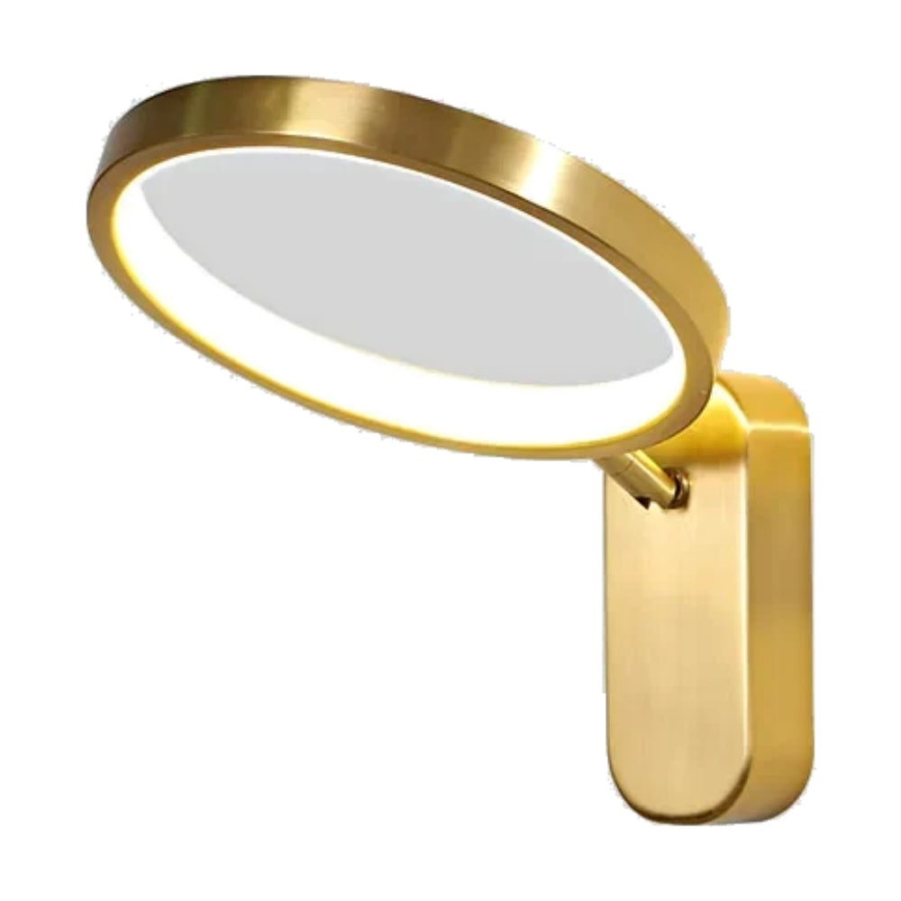 Vesko Minimalist Brass Ring Wall Light | Celestre
